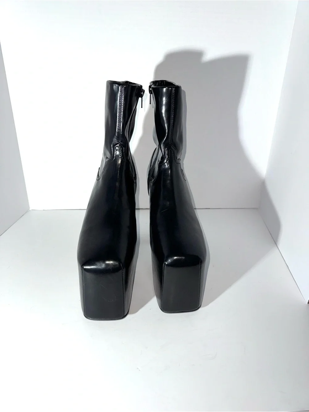 Jeffrey Campbell The Dare Platform Ankle Boots